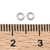 Tarnish Resistant 304 Stainless Steel Open Jump Rings X-STAS-E067-02-3mm-4