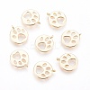 Brass Charms LS-X-KK-T025-28G-1