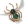 Golden Zinc Alloy Brooch PW-WGA02DD-02-1