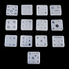 13Pcs 13 Styles Nail Art Silicone Molds SIMO-TA0001-17-2