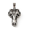 304 Stainless Steel Pendants STAS-F363-01B-AS-1