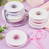 10 Yards Flat Polycotton(Polyester Cotton) Ribbon OCOR-TAC0030-01B-14