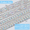 4Rolls 2 Colors Resin Hotfix Rhinestone AJEW-HS0001-19-2