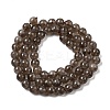 Natural Smoky Quartz Beads Strands X-G-B167-A09-6mm-3
