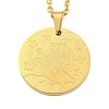 Constellation Pendant Necklaces NJEW-S422-04G-05-1