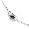 Non-Tarnish 304 Stainless Steel Cable Chains Necklaces STAS-G244-87P-2