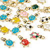 20Pcs Alloy Enamel Pendants ENAM-TA0003-57-2