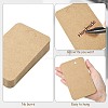 50Pcs Blank Paper Display Cards CDIS-CJ0001-08-3
