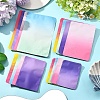 50Pcs 4 Style Two Tone Rectangle Plastic Zip Top Gift Bags OPP-FS0001-19A-1-9