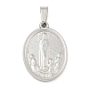 Non-Tarnish 304 Stainless Steel Pendants STAS-B071-02A-27P-1