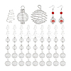 60Pcs 3 Style Alloy Pendant FIND-PH0004-36-7