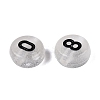 Luminous Transparent Acrylic Beads TACR-Q013-06A-4