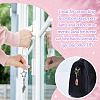 40Pcs 4 Styles Alloy Swivel Clasps Lanyard Snap Hook FIND-GA0005-16-5