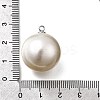ABS Plastic Imitation Pearl Pendants FIND-H052-01K-01P-3