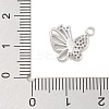 Brass Pave Clear Cubic Zirconia Pendants LS-KK-Z061-08P-01-3