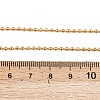 304 Stainless Steel Ball Chain Tassel Y Necklaces for Women LS-NJEW-Z104-01G-4