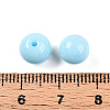 Opaque Solid Color Glass Beads GLAA-N007-8mm-A15-3
