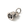 925 Sterling Silver Bowknot Bell Charms STER-K184-02AS-2