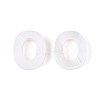 Natural Freshwater Shell Letter Charms BSHE-ZX007-02O-4
