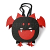 Bat Felt Halloween Candy Bags with Handles LS-HAWE-K001-01F-3