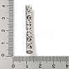 Brass Micro Pave Black  Cubic Zirconia Beads KK-G493-15P-02-3