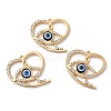 Alloy Crystal Rhinestone Pendants PALLOY-E027-VF823-2