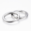Tarnish Resistant 304 Stainless Steel Split Key Rings LS-STAS-P177-2.5x35mm-P-2