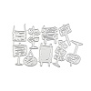Carbon Steel Cutting Dies Stencils DIY-G029-11MP-1