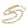 304 Stainless Steel Cross Pendant 3 Layer Necklaces for Women NJEW-F343-02G-6