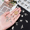 Tibetan Style Alloy Pendants PALLOY-PH0012-40-4