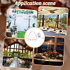 8Pcs Acrylic Reserved Hanging Signs OACR-GA0001-28-5