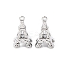 304 Stainless Steel Pendants STAS-K303-07B-P-1