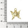 Brass Micro Pave Clear Cubic Zirconia Pendants KK-U005-01E-G-3
