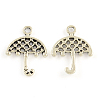 Tibetan Style Umbrella Alloy Pendants LS-TIBEP-A1300-AS-NR-1