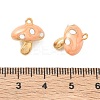 304 Stainless Steel Enamel Pendants STAS-Q119-23G-01-3