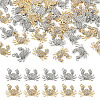 40Pcs 2 Colors Alloy Rhinestone Pendants FIND-TA0010-67-1