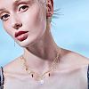 24Pcs 12 Colors Brass Cubic Zirconia Charms FIND-HS0001-13-7
