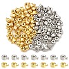 50Pcs Brass Crimp Beads KK-YW0003-69G-2