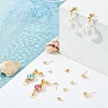 30Pcs 5 Styles 304 Stainless Steel Ball Post Stud Earring Findings STAS-PH0001-48-2