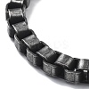 316 Surgical Stainless Steel Box Chain Bracelets with Magnetic Clasps BJEW-Q349-06B-03-2