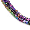 Electroplate Non-magnetic Synthetic Hematite Beads Strands G-I175-09I-2