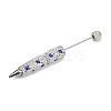 Polymer Clay Rhinestones Ball-Point Pen OFST-D300-04P-D-1