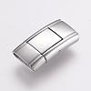 Tarnish Resistant 304 Stainless Steel Bayonet Clasps STAS-F122-35P-1