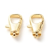Eco-Friendly Brass Lobster Claw Clasps KK-G405-06G-RS-1