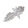 Hollow 304 Stainless Steel Pendants LS-STAS-Z183-01P-2