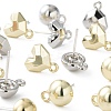 16Pcs 4 Style Spray Painted Alloy Stud Earrings Findings FIND-LS0001-66-4