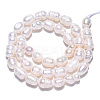 Natural Cultured Freshwater Pearl Beads Strands X-PEAR-N012-06R-2