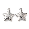 304 Stainless Steel Pendants STAS-L022-364P-1