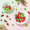 7 Style Food Grade Eco-Friendly Silicone Beads SIL-CA0001-29-4