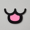 Felt Craft Doll Mouth DOLL-WH0007-18E-1